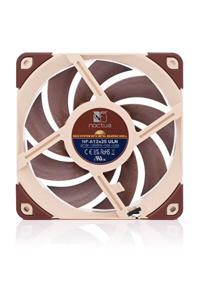Noctua Ventilator silențios de înaltă eficiență NF-A12x25 ULN, 120mm