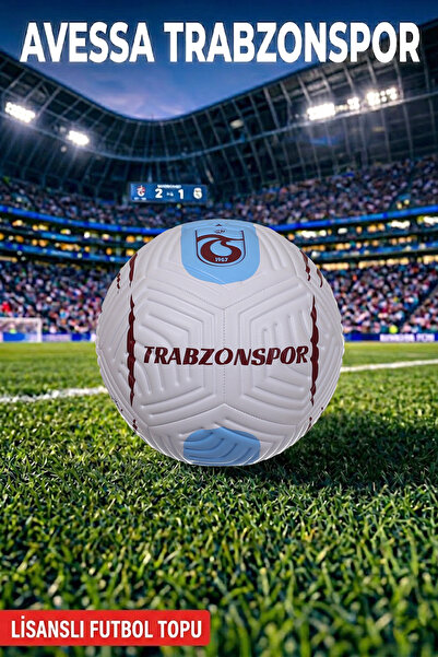 AVESSA TS Lisanslı Futbol Topu – TS-4003 Team - No:5 - 430 GR - Dayanıklı PU ...