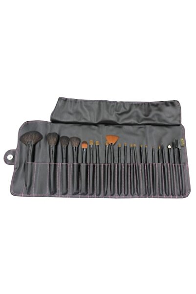 SPL Makeup Brush Set, 21 Brushes, Black