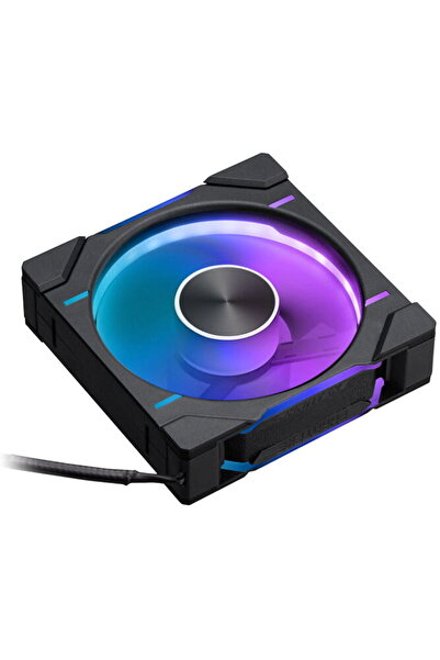 Phanteks PH-F120D30R_DRGB_PWM_BK01, 1 ventilator de 120 mm, 2000 rpm, Negru