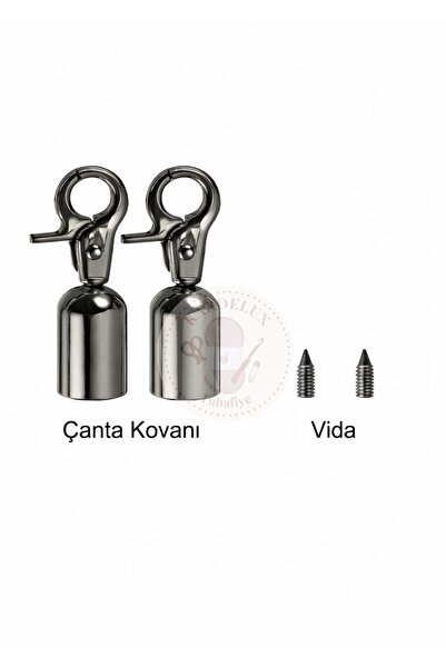 Kardelux 2 τεμάχια λαβή τσάντας με γάντζο-Ρυθμιζόμενος γάντζος κλειδώματος με...