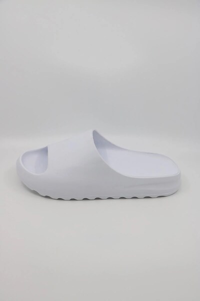stilfest Eva Rahat Unisex White Sabo Παντόφλες για Μπαλκόνι, Κήπο, Πισίνα και...