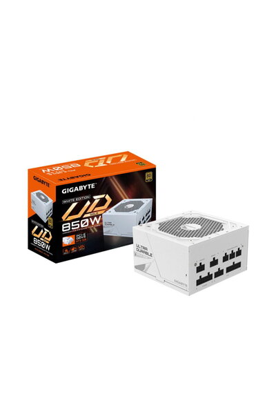 Gigabyte UD850GM PG5W 850W, 80 Plus Gold, ATX 3.0, Full Modular, White