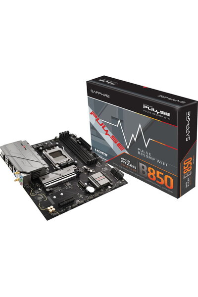 SAPPHIRE PULSE B850M WIFI, AMD B850, Socket AM5, mATX