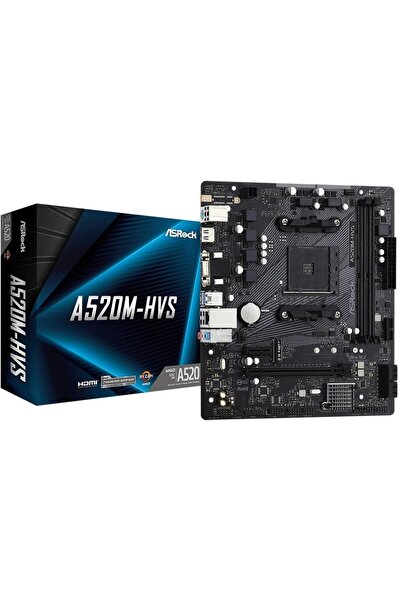 ASROCK A520M-HVS AMD Socket AM4 mATX