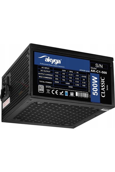 Akyga AK-C1-500 ATX 500W SERIA PRO