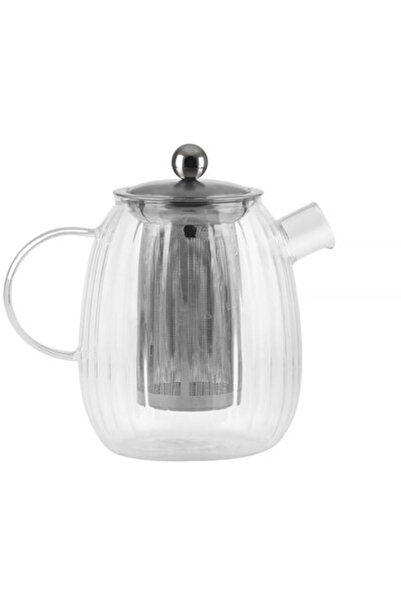 Vialli Design Carafa de preparare Tulip cu filtru, argintiu mat, 1l