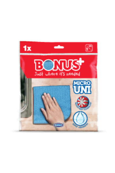 BONUS Lavetă universală din microfibră 35×35