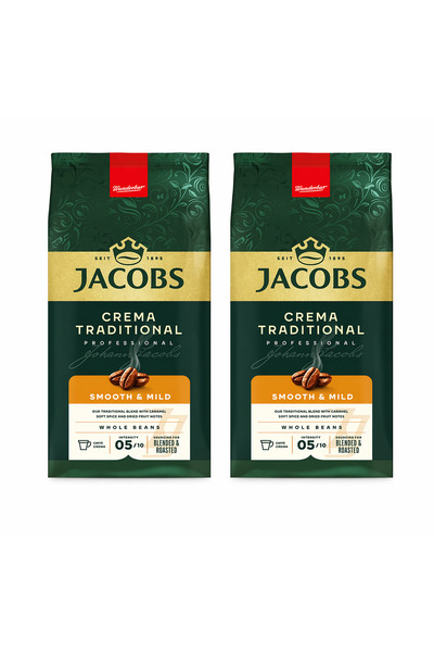 Jacobs Σετ 2 τεμαχίων Παραδοσιακό Κρέμα 1 κιλό