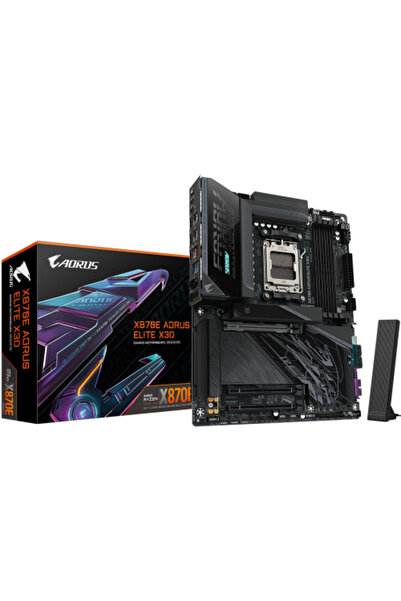 Gigabyte X870e aorus elite x3d amd x870e socket am5 atx black
