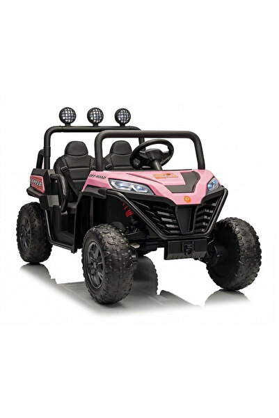 Nichiduta Masinuta electrica pentru copii UTV Pink 4x4 cu telecomanda,acumula...