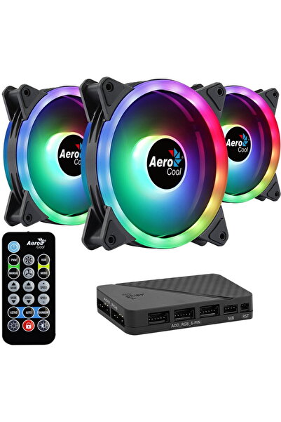 AEROCOOL Duo 12 Pro, 120mm, 3Buc