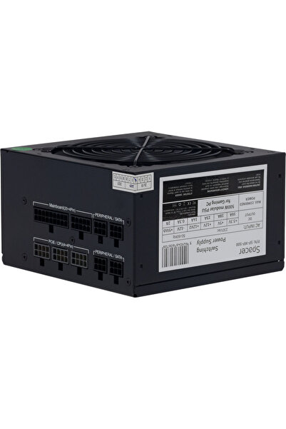 Spacer SURSA MODULARA 500 (for 500W Gaming PC), fan 120mm, 1x PCI-E (6+2), 3x...