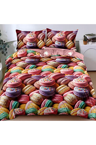 OEM Duvet Cover Set with Stretchy 180x200 for double bed, 4 pieces, JHN Finet...