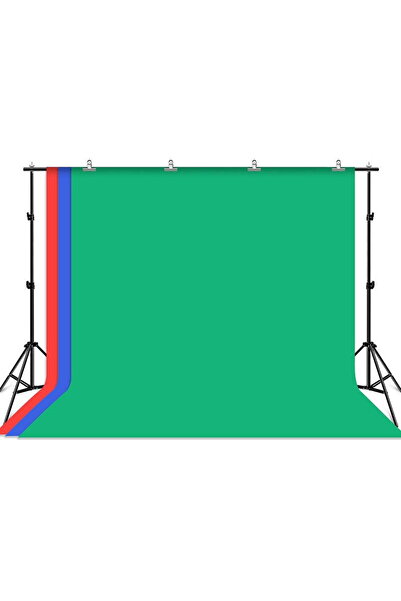 PULUZ Suport fundal studio foto 2x3m + Fundaluri 3 buc PKT5205