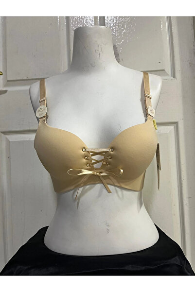 Belvü Double Padded Lace-Up Laser Cut -Ten