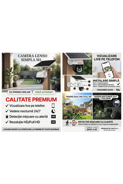 OEM Απλή κάμερα με φακό + Κάρτα 32GB + Εσωτερική μνήμη