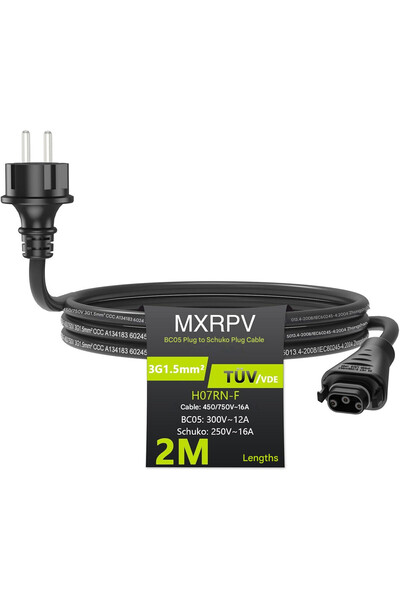 MXRPV Καλώδιο τροφοδοσίας BC05 2 μέτρων για μικρο-μετατροπέα ηλιακής ενέργεια...