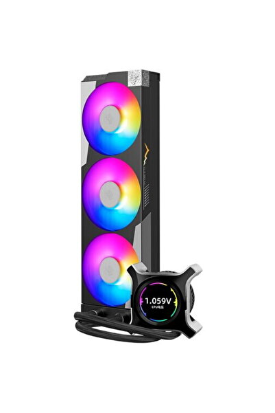 Segotep KL II 360 ARGB, 3x 120mm, Negru