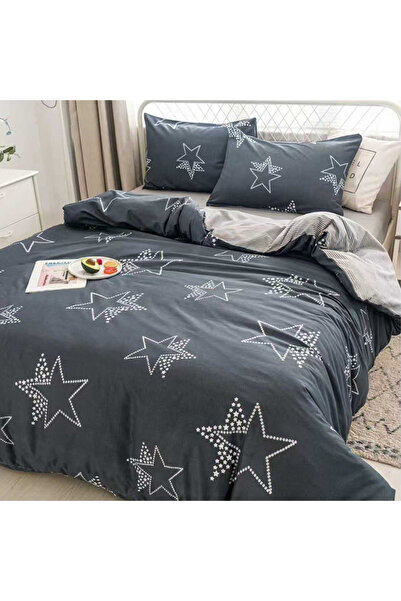 OEM Duvet Cover Set with Stretchy 180x200 for double bed, 4 pieces, JHN Finet...