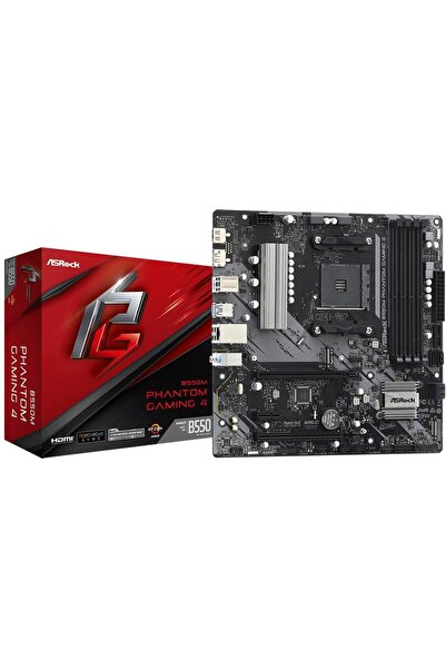 ASROCK B550M Phantom Gaming 4, AMD B550, socket AM4, mATX