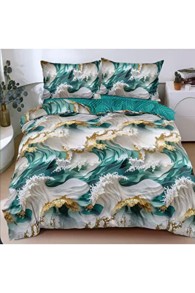 OEM Duvet Cover Set with Stretchy 180x200 for double bed, 4 pieces, JHN Finet...