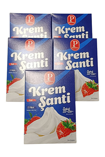 Peksimet Krem Şanti Sade 5’li Avantaj Paketi (5 Kutu x 150g) 750g