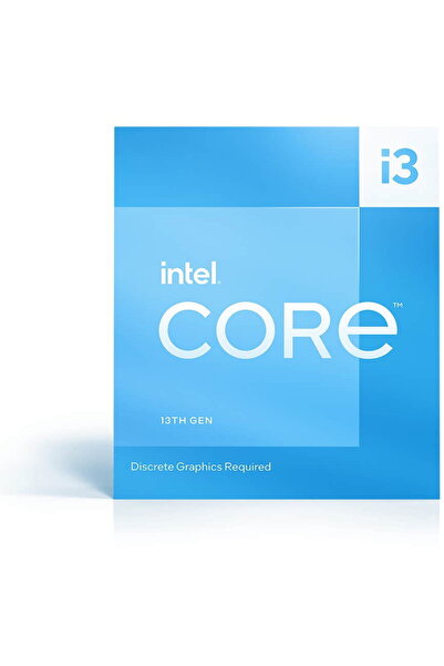 Intel Core i3-13100F 3.4GHz, 4.8 GHz turbo, 12MB, Socket 1700