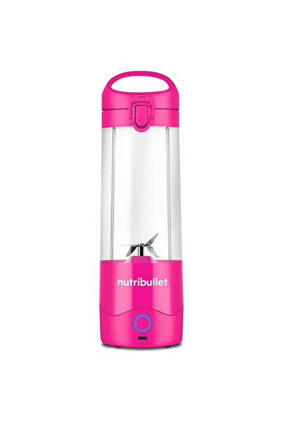 Nutribullet Blender portabil NBP003BP, 475 ml, USB‑C, roz