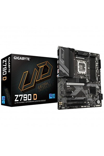 Gigabyte Placa de baza Z790 D, Intel Z790, Socket 1700, ATX
