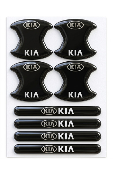 İntervex Global Premium Kapı Kolu Çizik Önleyici (8’li Set) – Siyah & Şeffaf ...