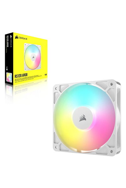 Corsair RS120 ARGB PWM, LED ARGB 120mm Alb
