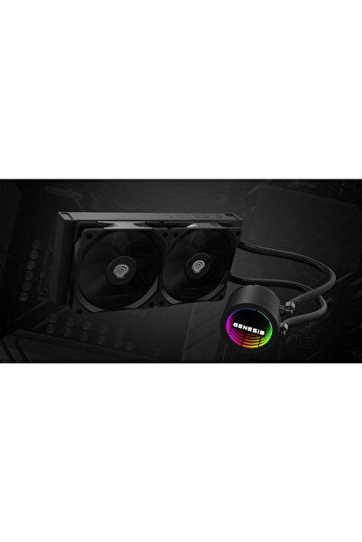 Genesis Hydria 240 2 x 120 mm Negru