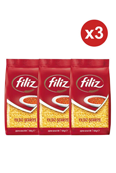 FİLİZ Yıldız Şehriye 500g x3 – Paste stelute pentru supă
