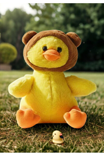 Lotus ŞAPKALI PELUŞ ÖRDEK 45 CM