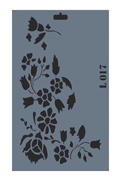 Rich STENCIL ŞABLON -L-017 25X25CM