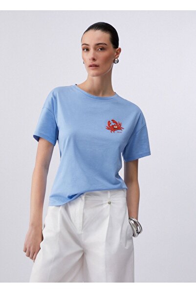 liu.jo Nakış Detaylı Basic T-shirt