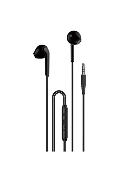 DUDAO X3+ in-ear headphones, wired, 3.5mm minijack - black