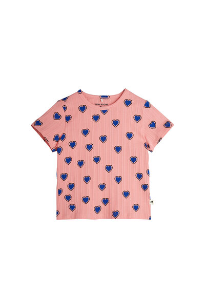 Mini Rodini tricou roz pentru fete 2522013128