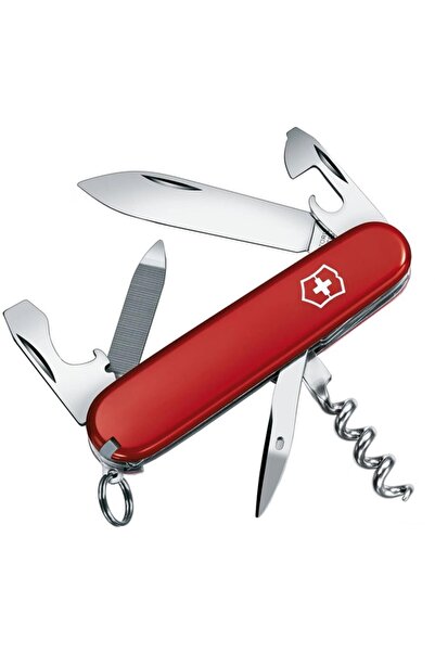 Victorinox Σπόρτσμαν 0.3803, 13 λειτουργίες, λαβή ABS, κόκκινο
