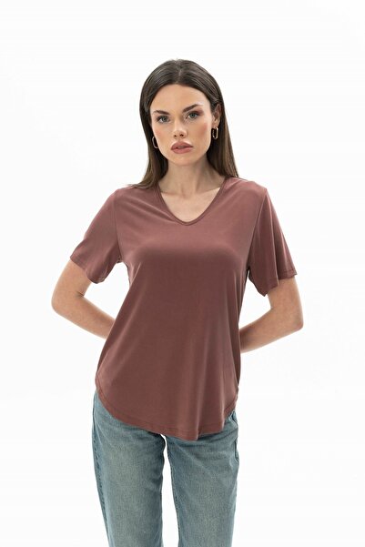 GİZZEY 21613 ΓΥΝΑΙΚΕΙΟ ΜΠΛΟΥΖΑΚΙ ΜΕ ΛΟΥΡΑΚΙΑ ΣΕ ΣΧΗΜΑ V