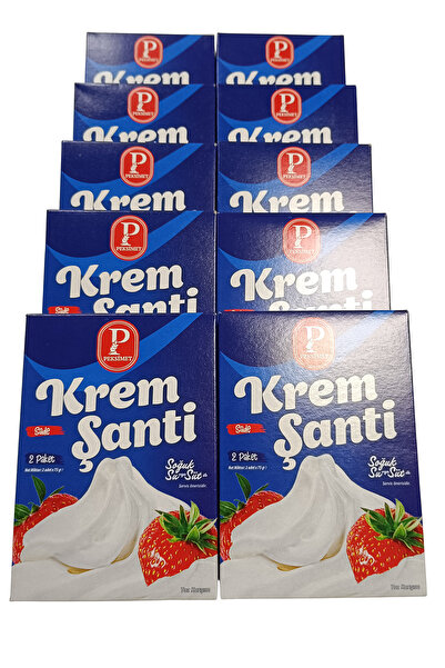 Peksimet Krem Şanti Sade 10’lu Avantaj Paketi (10 Kutu x 150g) 1500g