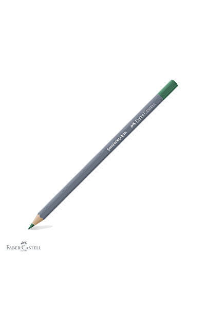 Faber Castell Creion colorat acuarelabil Faber-Castell Goldfaber, verde ftalo...