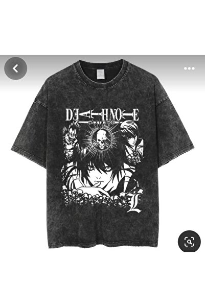 ZEMLİYA Βίντατζ πλυμένο μπλουζάκι oversized