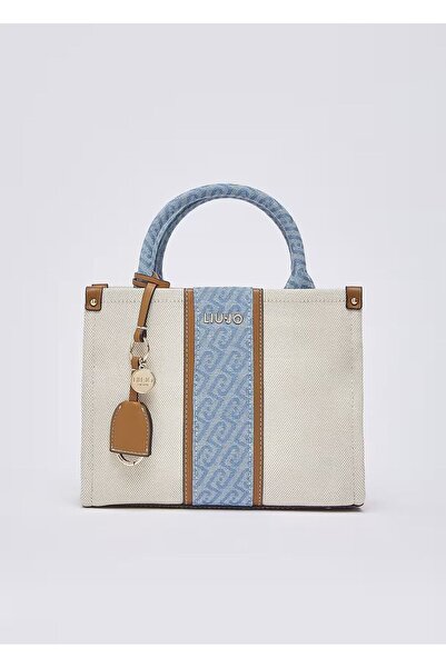 liu.jo Mavi Monogram Desenli El Çantası