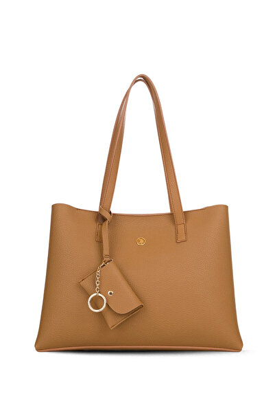 U.S. Polo Assn. Γυναικεία Τσάντα Ώμου Camel US26154 – Καθημερινό, Κομψό Σχέδι...