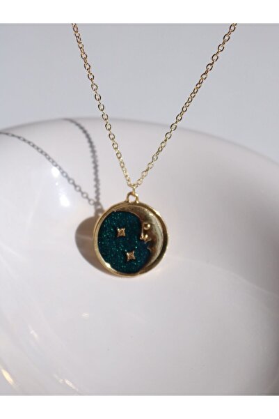 Reorah Collection Moon Face Necklace