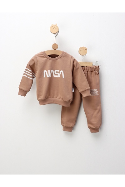MiniKids Διαστημική στολή NASA, μπεζ