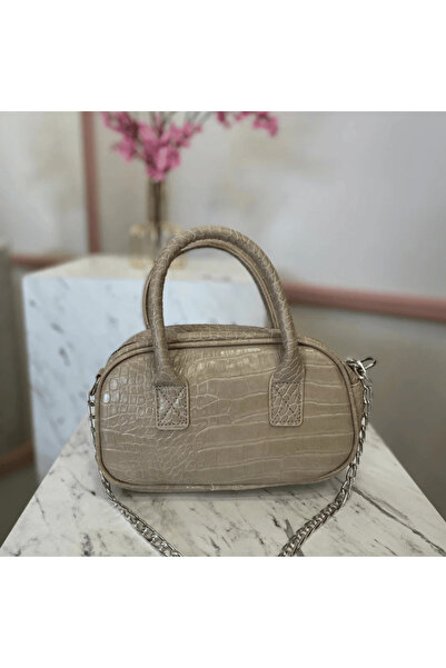 AngelsAccessories Τσαντάκι Ώμου και Χειρός–Μπεζ