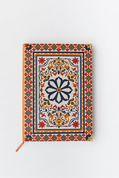 Madetotr Etnik Desenli A5 Sert Kapak Defter | Kılıf Hediyeli | Premium Tasarı...